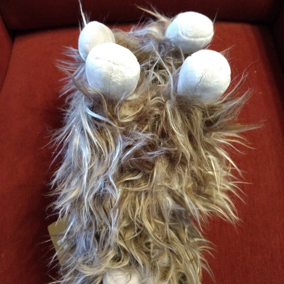 The Petting Zoo Holiday Yorkie "Chestnut" Dog Plush 12" Brown - Picture 4 of 10